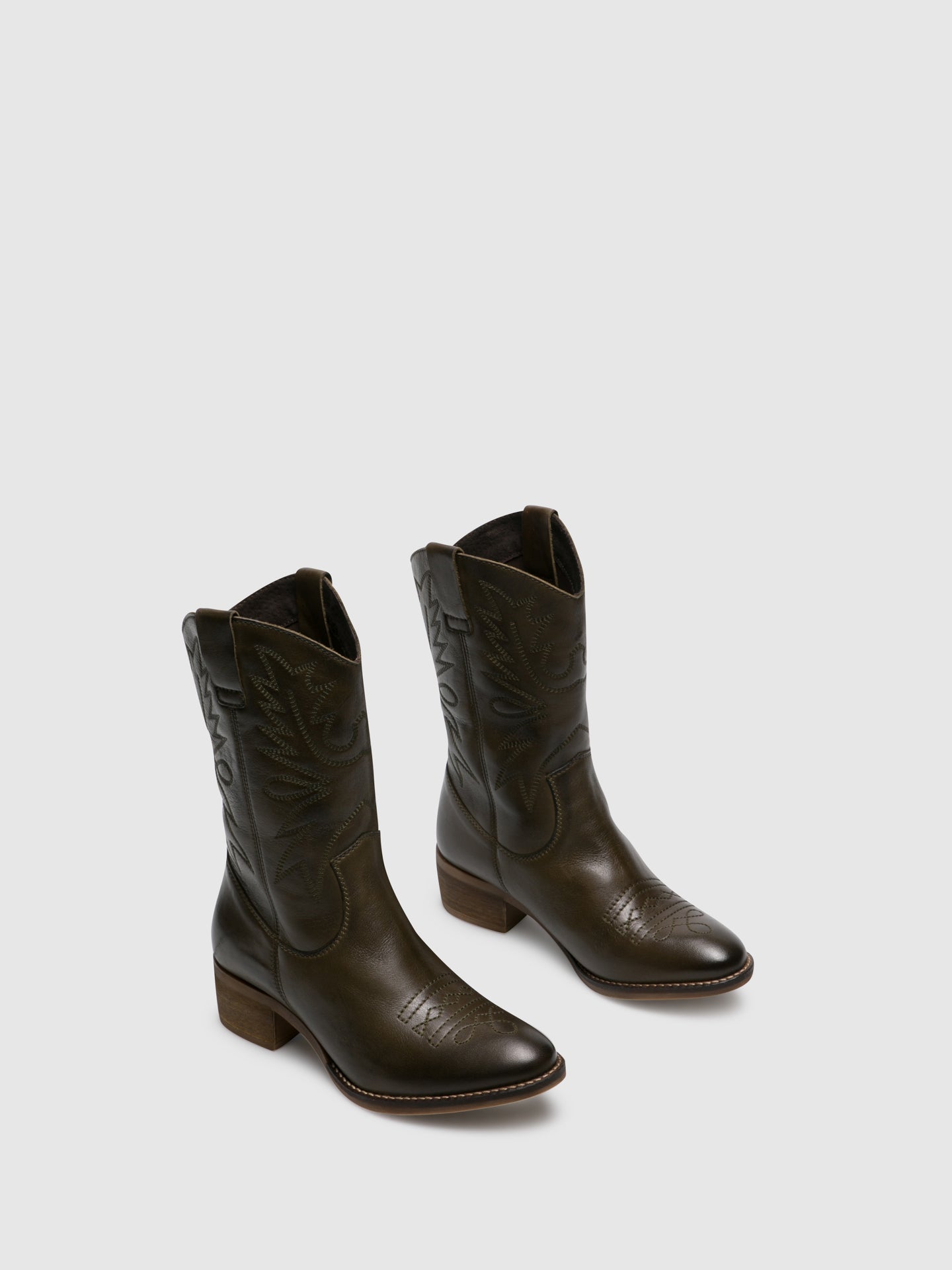 Foreva Botas Texanas em Verde
